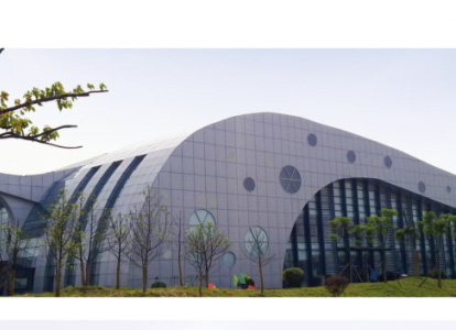 广安会议中心外景网架工程